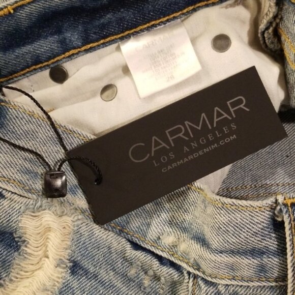 ๐LF๐ Marietta Boyfriend Shredded High Rise Jeans - Picture 14 of 14